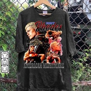 90S Graphic Style Cody Rhodes Cody Rhodes   American Shirt